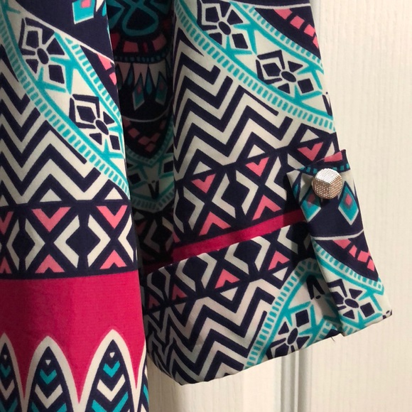 Patterned blouse - Picture 3 of 4